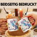 Tasse Geschenk Papacorn Lustiges Einhorn Design Becher Rot Trendation