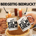 Film-Crew Tasse Geschenk Fime-Macher Geschenkidee Becher Weiß Trendation