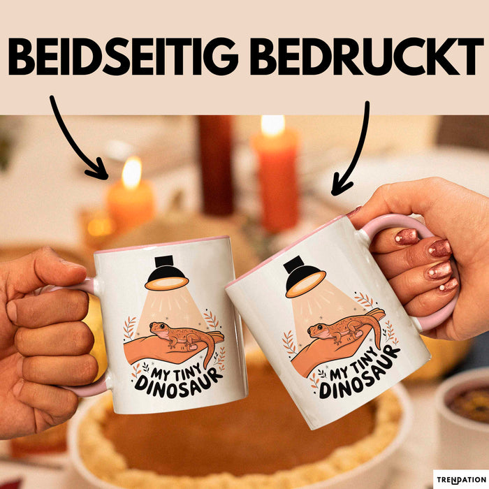 Exotischer Haustier Besitzer Tasse Geschenk Lustige Geschenkidee Spruch Für Reptilien Eltern Rosa Trendation