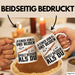 Flötenspieler Tasse Geschenk Einer Von Uns Beiden Spielt Besser Als Du Geschenkidee Becher Weiß Trendation