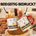 Fußballspieler Geschenk Tasse Ich Bin Fußballspieler Aber Sag Doch Einfach Superheld Lustige Geschenkdiee für Fußballspieler Kaffee-Becher Rot Trendation