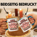 Schweinebauer Schweine Tier Tasse Geschenk Lustige Geschenkidee Spruch Meine Therapeuten Machen Oink Blau Trendation