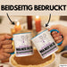 Wanderer Geschenk Tasse Ich Bin Wanderer Aber Sag Doch Einfach Superheld Lustige Geschenkdiee für Wanderer Kaffee-Becher Blau Trendation