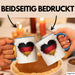 Deutschland Deutschlandflagge Herz Tasse Geschenk Lustige Geschenkidee Spruch Blau Trendation
