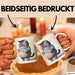Dicke Fette Katze Kätzchen Besitzer Tasse Becher Geschenk Lustige Geschenkidee Spruch Weiß Trendation