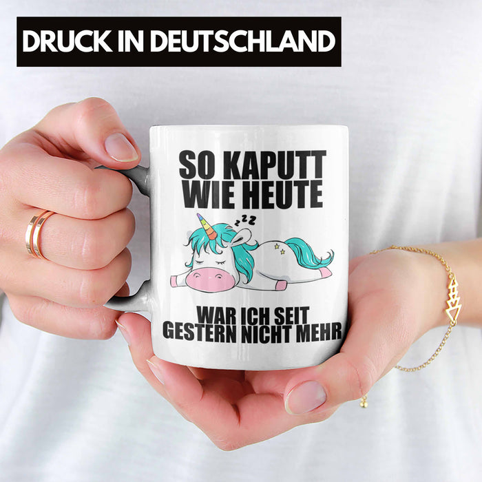 Trendation - Lustige Tassen mit Sprüchen Arbeitskollege Geschenk Kollege Mitarbeiter Geschenkidee Weiß Trendation