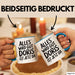 Doris Tasse Geschenk Alles Ist Gut Doris Ist Jetz Da Geschenkidee Becher mit Name Blau Trendation