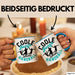 Handball-Spieler Geschenk Tasse Geschenkidee Handball-Spieler Jungs Kaffee-Becher Coole Jungs Spielen Handball Blau Trendation