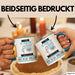 Discgolf-Spielerin Tasse Geschenk Becher Stark Attraktiv Furchtlos Discgolf-Spielerin Lustige Geschenkidee Blau Trendation
