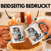 Dicke Fette Katze Kätzchen Besitzer Tasse Becher Geschenk Lustige Geschenkidee Spruch Blau Trendation
