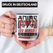 Anime Tasse Geschenk Anime-Liebhaber Geschenkidee Anime Weil Menschen Sch*** Sind Schwarz Trendation