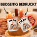 Meerschweinchen Tierliebhaber Tasse Geschenk Lustige Geschenkidee Spruch Rot Trendation