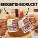 Yogi Geschenk Tasse Lustiger Spruch Erheben Sie Sich Der Yogi Betritt den Raum Weiß Trendation