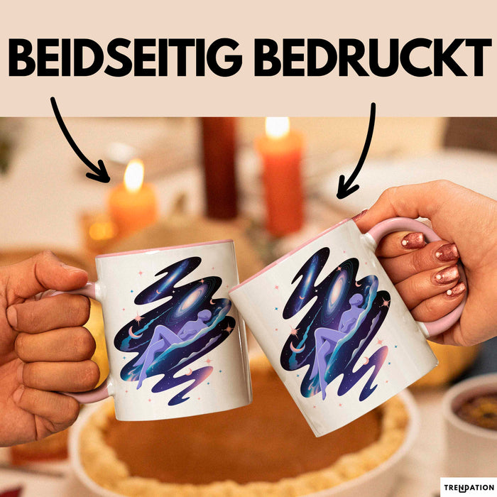 Klarträumer Tasse Geschenkidee für Traum Entdecker Rosa Trendation