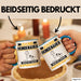 Hundenäher Tasse Geschenk für Hundenäher Geburtstag Lustiger Spruch Kaffee-Becher Was Ist Deine Superkraft Blau Trendation
