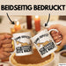 Zähne Geputzt Pipi Gemacht Gute Nacht Tee-Tasse Geschenk Kaffee-Becher Weiß Trendation