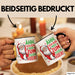 Weihnachtsmann Tasse Geschenk Ähh Ich Bin Nur Zum Essen Hier Weihnachtszeit Geschenkidee Kaffee-Becher Trendation