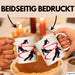 Ski Tasse Geschenk Grafik Skifahrer Becher Weiß Trendation