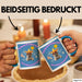 Meme Tasse Geschenk Lustiger Becher Hund Die Sonne Ist wieder Raus Also Verlass Ich Das Haus Blau Trendation