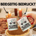 Rettungssanitäter Geschenk Tasse Ich Bin Rettungssanitäter Aber Sag Doch Einfach Superheld Lustige Geschenkdiee für Rettungssanitäter Kaffee-Becher Rot Trendation