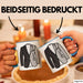Minimalistischer Modefan Tasse Geschenkidee Blau Trendation
