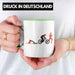 Triathlon Swim Bike Run Triathlet Tasse Geschenk Schwimmen Fahrrad Rennen Grün Trendation