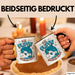 Delfin Tierliebhaber Tasse Geschenk Lustige Geschenkidee Spruch Ich Flippe Gleich Aus Schwarz Trendation