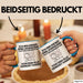 Plattenladenbesitzer Geschenk Tasse Lustige Geschenkidee Geburtstag für Plattenladenbesitzer Ich Bin Dieser Legendäre Plattenladenbesitzer Von Dem Alle Geredet Haben Kaffee-Becher Blau Trendation