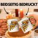 Pizzaliebhaber Tasse Geschenkidee für Pizza Slice Süchtige Grün Trendation