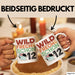 12. Geburtstag Geschenk Tasse Becher Wild Frech Und Schon 12 Weiß Trendation