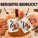 Geiger Tasse Geschenkidee für Liebhaber von Streichmusik Weiß Trendation