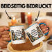 Büroarbeit Kollege Tasse Geschenk Lustige Geschenkidee Spruch Danke Ihr Verrückten Vogel Schon Dass Wir Ein Team Sind Blau Trendation