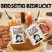 Sarkastischer Sarkasmus Tasse Geschenk Lustige Geschenkidee Spruch Tun Wir Einfach So Als Hättest Du Es Rechtzeitig Bekommen Weiß Trendation