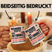 Gitarrist Geschenk Tasse Lustige Geschenkidee für Gitarrist Geburtstag Kaffee-Becher Niemand Ist Perfekt Aber Als Gitarrist Ist Man Nah Dran Rot Trendation