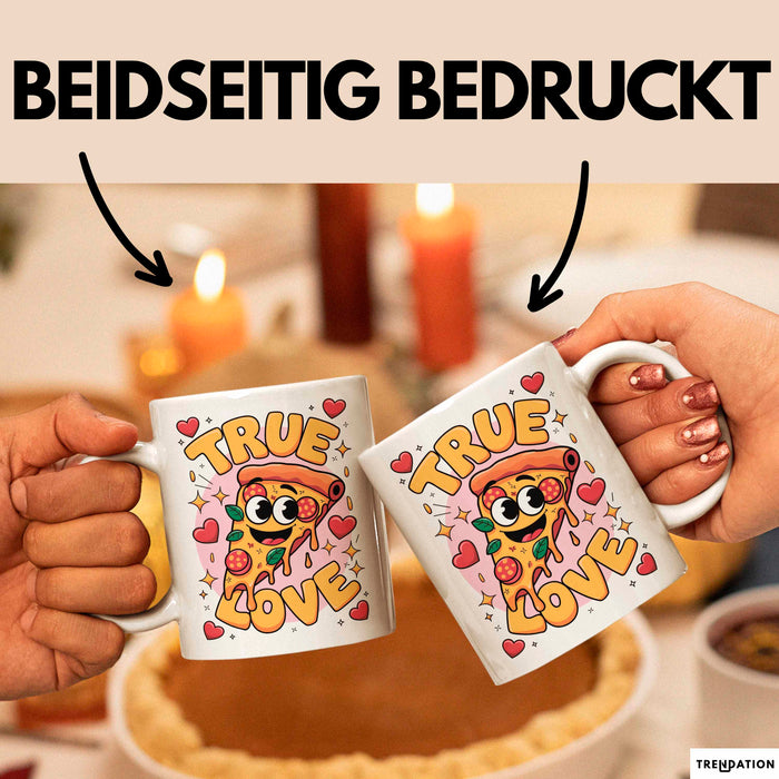 Pizza Liebhaber Tasse Geschenk Lustige Geschenkidee Spruch Für Käse Liebhaber Weiß Trendation