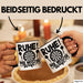Dart-Spieler Geschenk Tasse Kaffee-Becher Darts Geschenkidee Spruch Geburtstag Ruhe Der Meister Wirft Schwarz Trendation