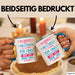 Büroarbeit Kollege Tasse Geschenk Lustige Geschenkidee Spruch Du Denkst Der Abschied Ist Schwer Für Uns Blau Trendation