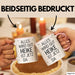 Heike Tasse Geschenk Alles Ist Gut Heike Ist Jetz Da Geschenkidee Becher mit Name Rosa Trendation