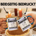 Sounddesigner Tasse Geschenk für Sounddesigner Geburtstag Lustiger Spruch Kaffee-Becher Was Ist Deine Superkraft Blau Trendation