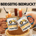 Auto Tasse Geschenk Blutgruppe Positiv Traktor Spruch Geschenkidee bagger Blau Trendation