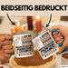 Parkour-Trainer Geschenk Tasse Lustiger Spruch Erheben Sie Sich Der Parkour-Trainer Betritt den Raum Blau Trendation