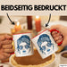 Grieche Tasse Geschenk Greek Woman Frau Becher Kaffee-Becher Rot Trendation