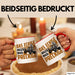 Quad Tasse Geschenk Das Eckige Muss Ins Dreckige Quad-Fahrer Geschenkidee Becher Rot Trendation