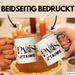 Frankreich Paris Eiffelturm Tasse Geschenk Lustige Geschenkidee Spruch Blau Trendation