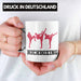 Kickboxing Tasse Geschenk Kampfsportler Geschenkidee Geburtstag Weihnachten Weiß Trendation