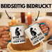 Schwangerschaft Tasse Geschenk Wenn Aus Liebe Leben Wird Geschenkidee Schwangere Frau Blau Trendation