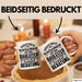Bauleiter Tasse Geschenk Natürlich Führe Ich Selbstgespräche Baustellen-Leiter Weiß Trendation