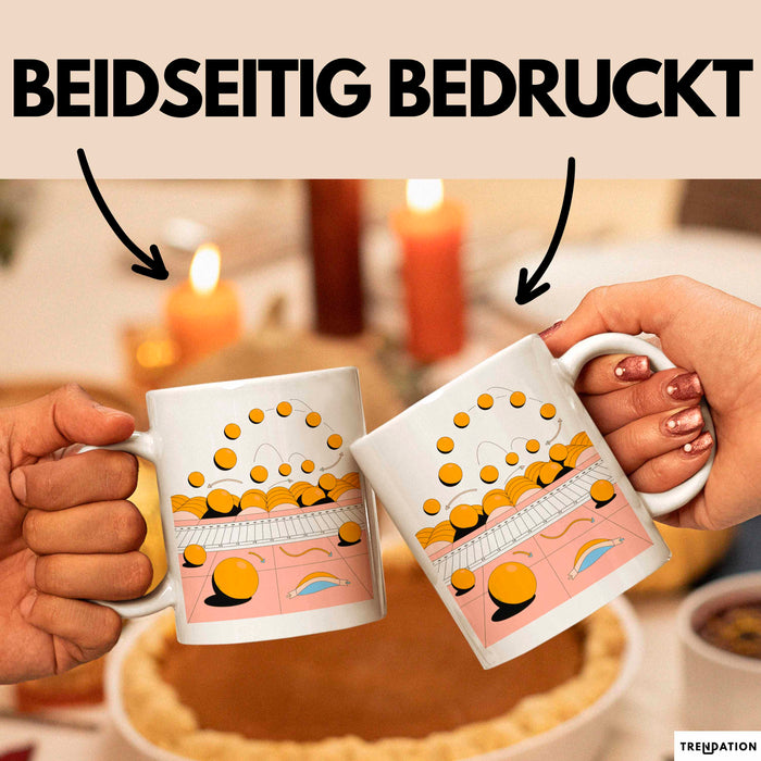 Animator Tasse Geschenk Lustige Geschenkidee Spruch Für Bewegungs Macher Weiß Trendation