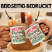 Weihnachten Tasse Geschenk Mit Mir Verwandt Zu Sein Ist Das Einzig Wahre Geschenk Familie Bruder Schwester Geschwister Humor Schwarz Trendation