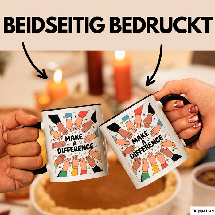 Freiwilliger Tasse Geschenk Lustige Geschenkidee Spruch Für Veränderungs Macher Trendation